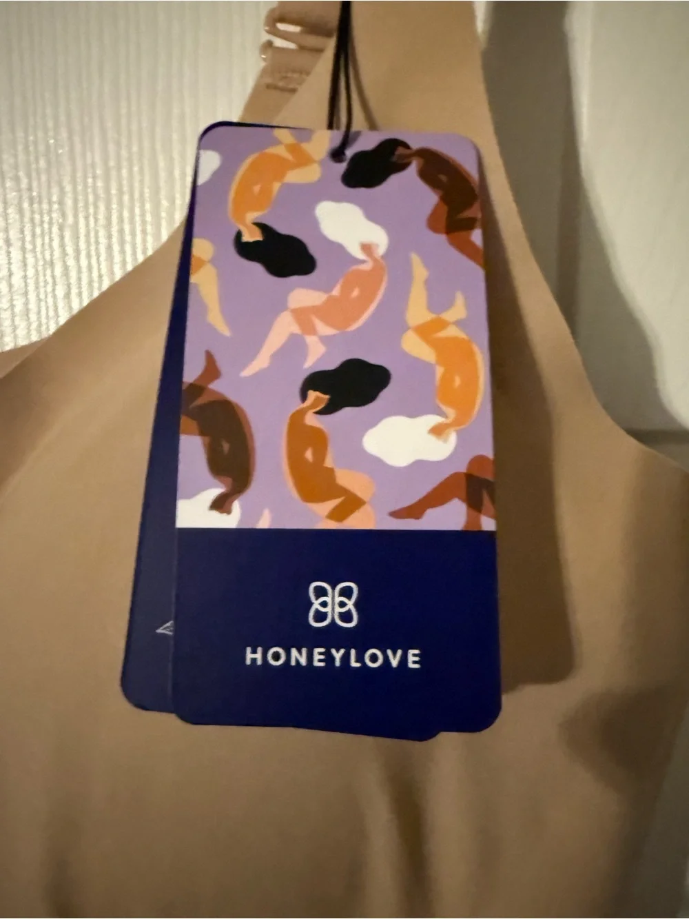Honeylove Nude Shaping Cami in Tan NWT - Picture 2 of 5
